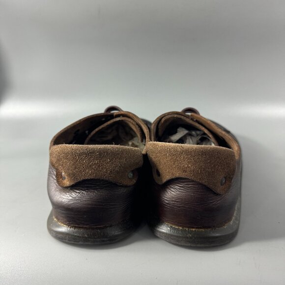Birkenstock Alabama Brown Oils Leather Closed Toe Shoes, Size 45 main image 4